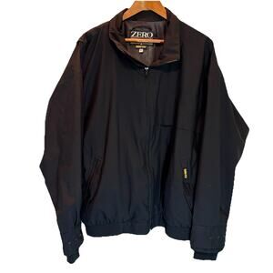 Zero Restriction Jacket Mens XL Black Gore-Tex Waterproof Golf Outerwear ZR
